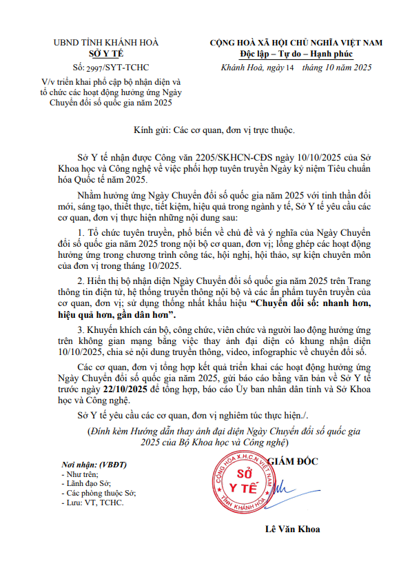 Triển khai phổ cập bộ nhận diện và tổ chức các hoạt động hưởng ứng Ngày Chuyển đổi số quốc gia năm 2025